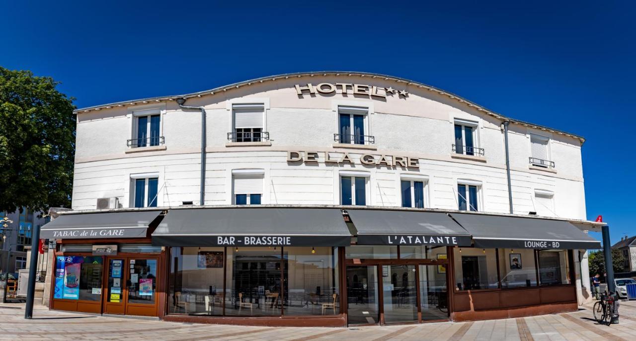 Hotel De La Gare Шатору Экстерьер фото
